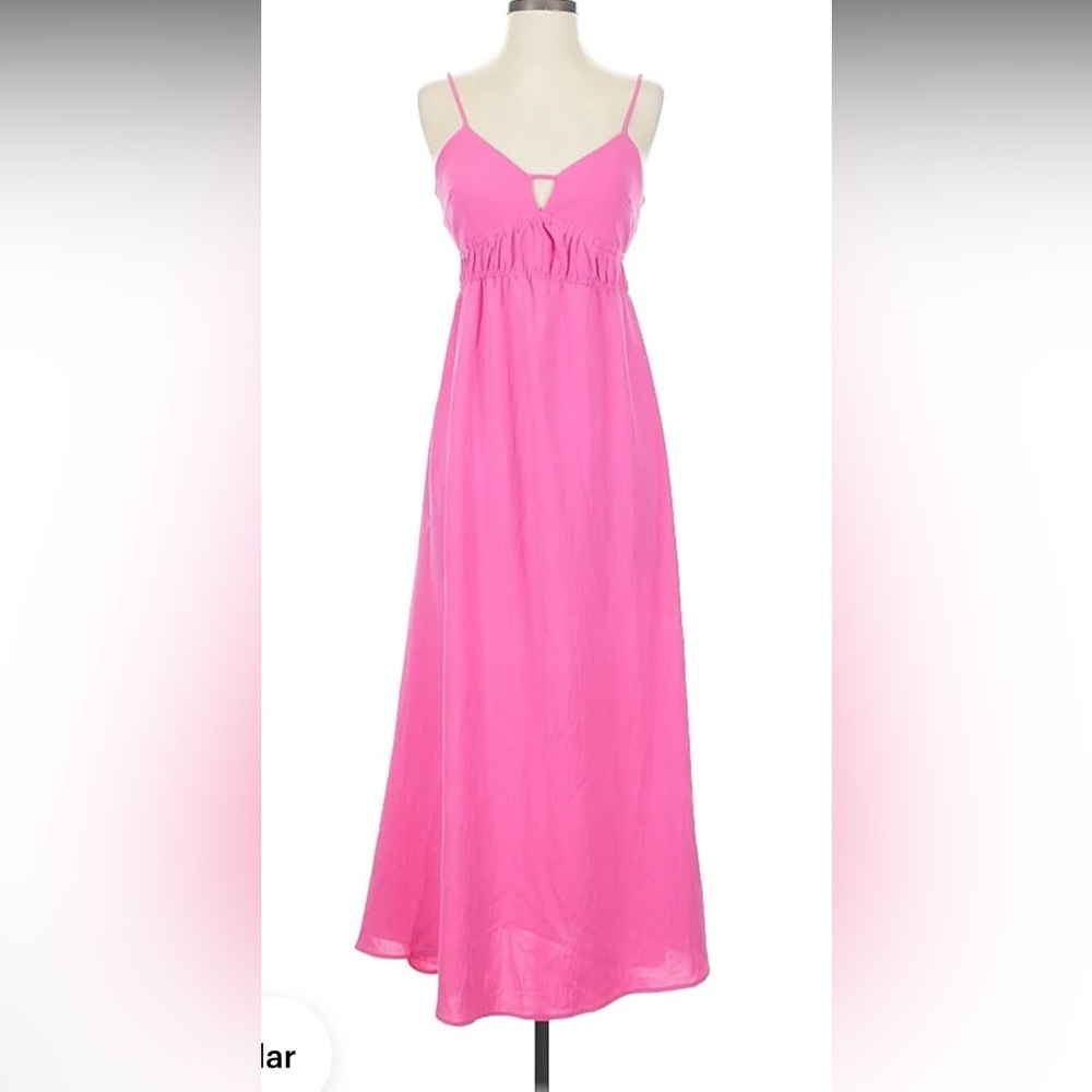 A New Day Vibrant Pink Dress - Picture 4 of 4